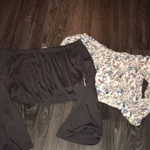 Bundle off the shoulder tops
